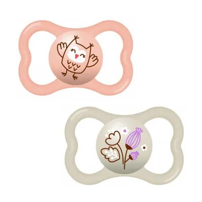 Kit Chupeta Bebê Mam Air Tamanho 02 - 02 Unidades Kit Chupeta Bebê Mam Air Tamanho 02 - 02 Unidades